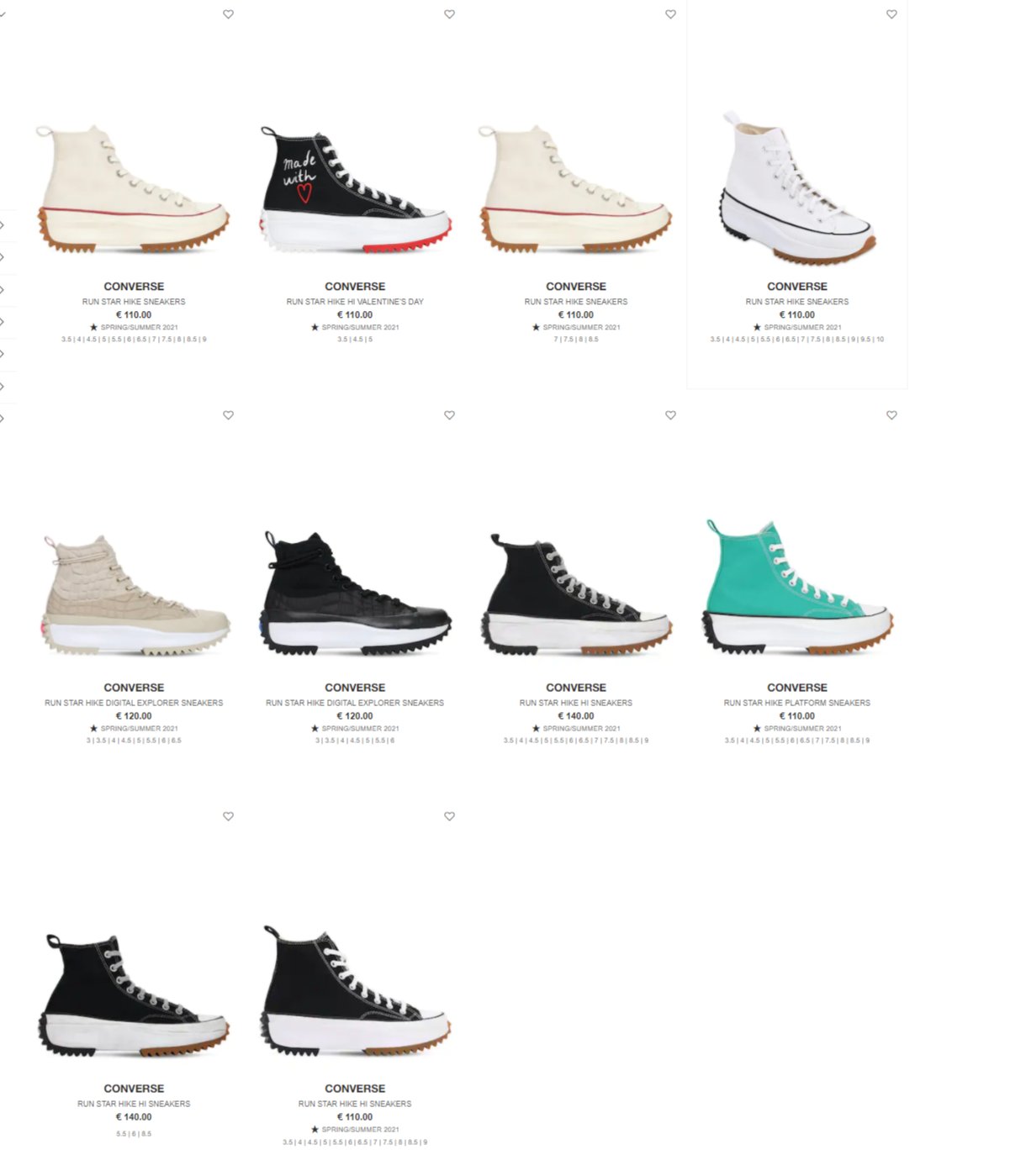 converse run star hike platform digital explorer