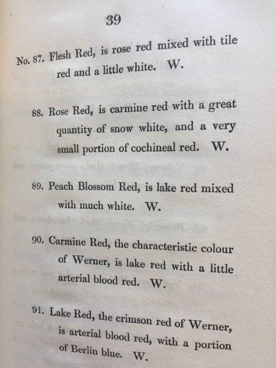 Using the vivid descriptions and chart in Syme’s ‘Werner’s Nomenclature of Colours’ (1814) Darwin was able to identify the colours of the natural world and accurately record the colours of the plants and animals he encountered on his voyage.