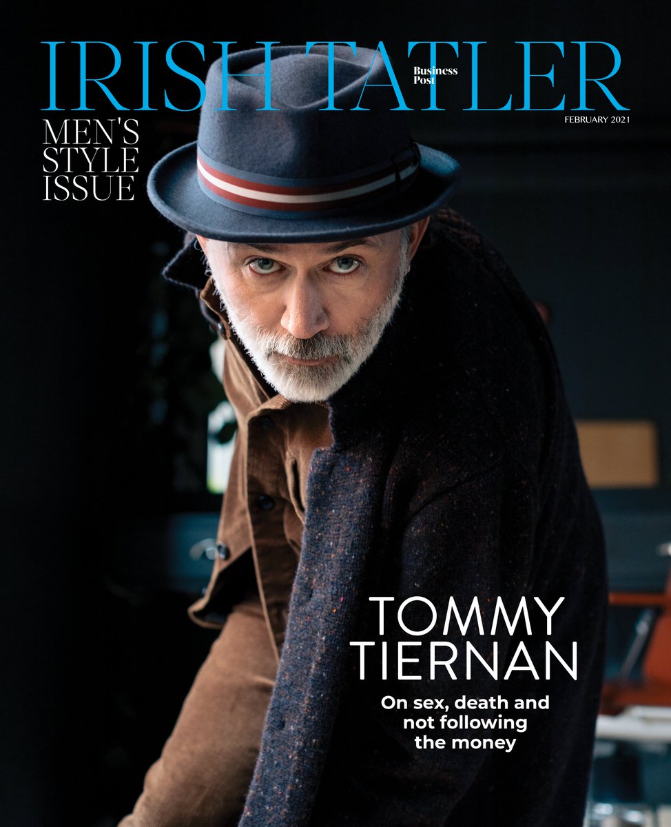 thecollinsline's tweet photo. Out this Sunday, a pleasure to introduce @irishtatler first #mensstyle issue featuring the wonderful @Tommedian speaking candidly to @colinmurphyinfo as well as @mrkocnnll in conversation with @alex_meehan, plus #colmmccann on the stories that change your life, loads more too! https://t.co/R3wxy7nVIs