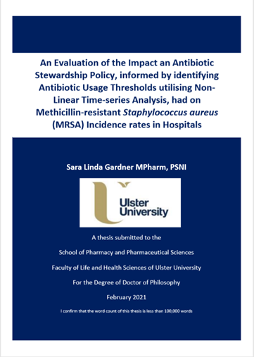 UlsterUniPhD's tweet photo. Congratulations Sara Gardner, from Biomedical Sciences, on submitting your PhD thesis.  Next stop, Viva!  #PhDlife Supervisors: Prof. Kathryn Burnett and Prof. Paul McCarron and external supervisor Michael Scott. https://t.co/8LQAkBnC4R