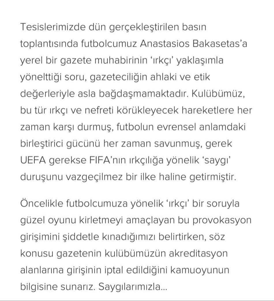 Trabzonspor yönetiminin bu açıklamasını ve aldığı kararı alkışlıyorum👏👏👏