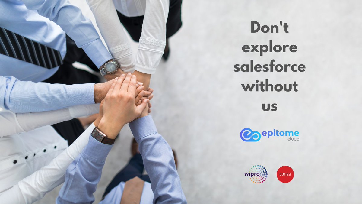 Epitome Cloud (@epitomecloud) on Twitter photo If your company is considering implementing Salesforce, consider enlisting us as your outsourced Salesforce experts.
📫 info@epitomecloud.com
💡 epitomecloud.com
#salesforce #salesforcepartner #salesforceimplementation #salesforcecertified #teamworkdreamwork #epitomecloud If your company is considering implementing Salesforce, consider enlisting us as your outsourced Salesforce experts.
📫 info@epitomecloud.com
💡 epitomecloud.com
#salesforce #salesforcepartner #salesforceimplementation #salesforcecertified #teamworkdreamwork #epitomecloud