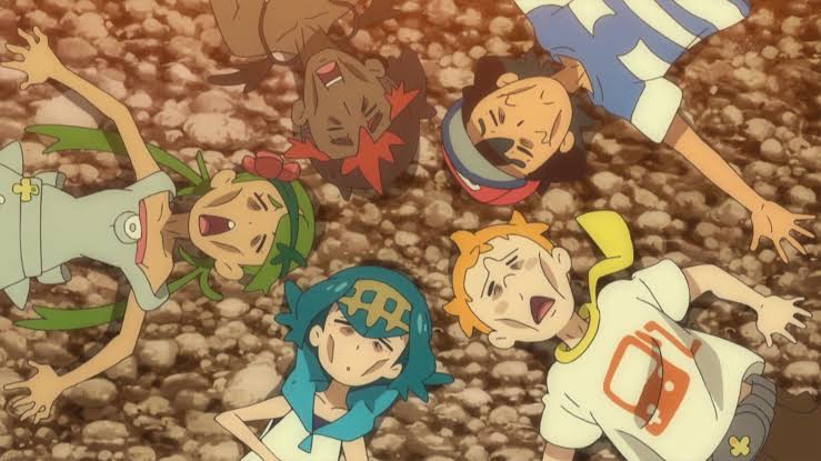 アルコバレーノ Anipoke Pokemon サンムーン でネマシュにやられたサトシ達w