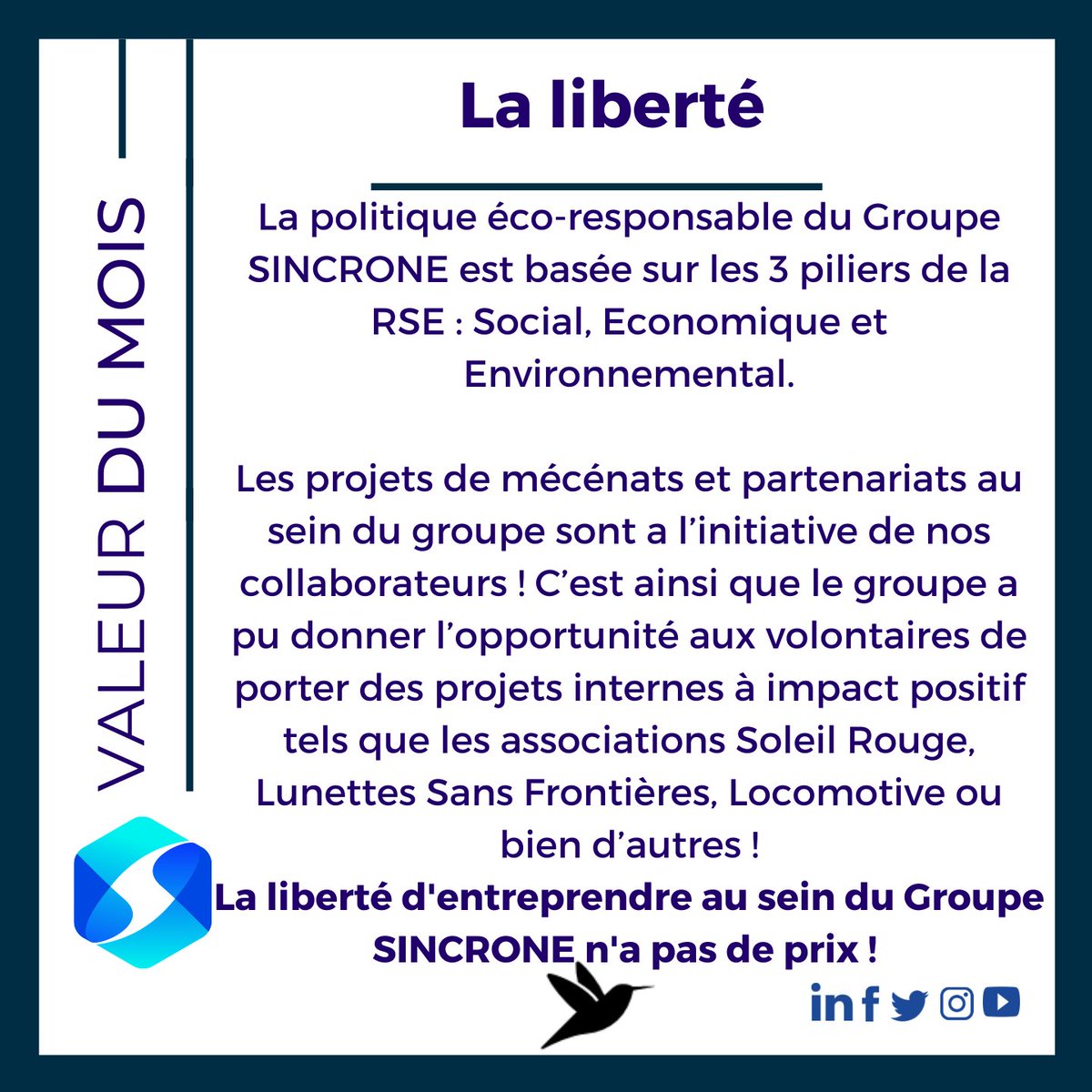 Félicitations à Steeve BLANC-MAPPAZ #capitaine sur ces derniers matchs avec l'équipe  <a href="/FCGrugby/">FC Grenoble Rugby #AllezFCG</a> et élu joueur du mois de janvier !

Quel que soit le terrain de jeu, une équipe qui s’investit dans des projets à impact positif, est une #équipe gagnante ! 
#SincroneEtSports