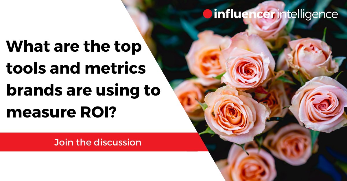 On Wednesday next week, join us for an insightful discussion on the growing need for brands to detail ROI on influencer marketing activities. Don't miss out, register here: bit.ly/3pFlkvd