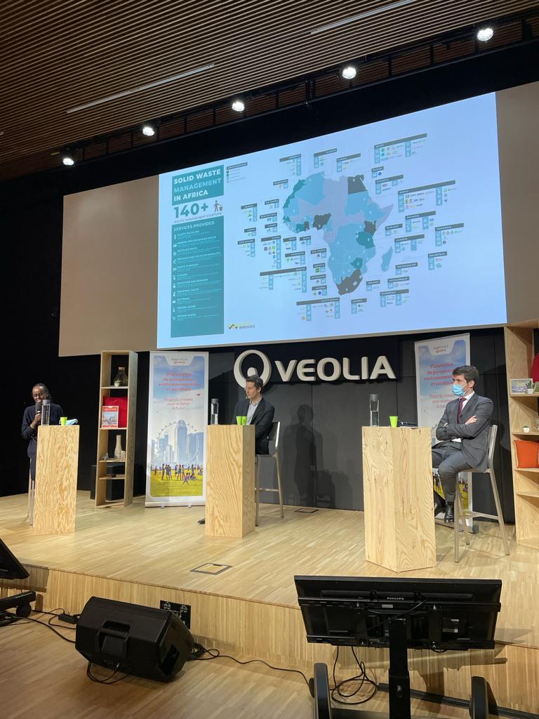 stephane_galfre's tweet photo. "L'innovation est au cœur des solutions pour relever les défis des services essentiels en Afrique" a rappelé  ce matin Christophe Maquet lors de la conférence de #InstitutVeolia 👏👏👏 https://t.co/pifvPYwpSD