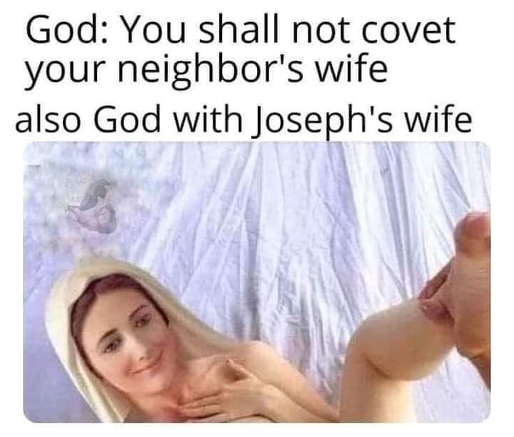 Also me with your wife and daughter.