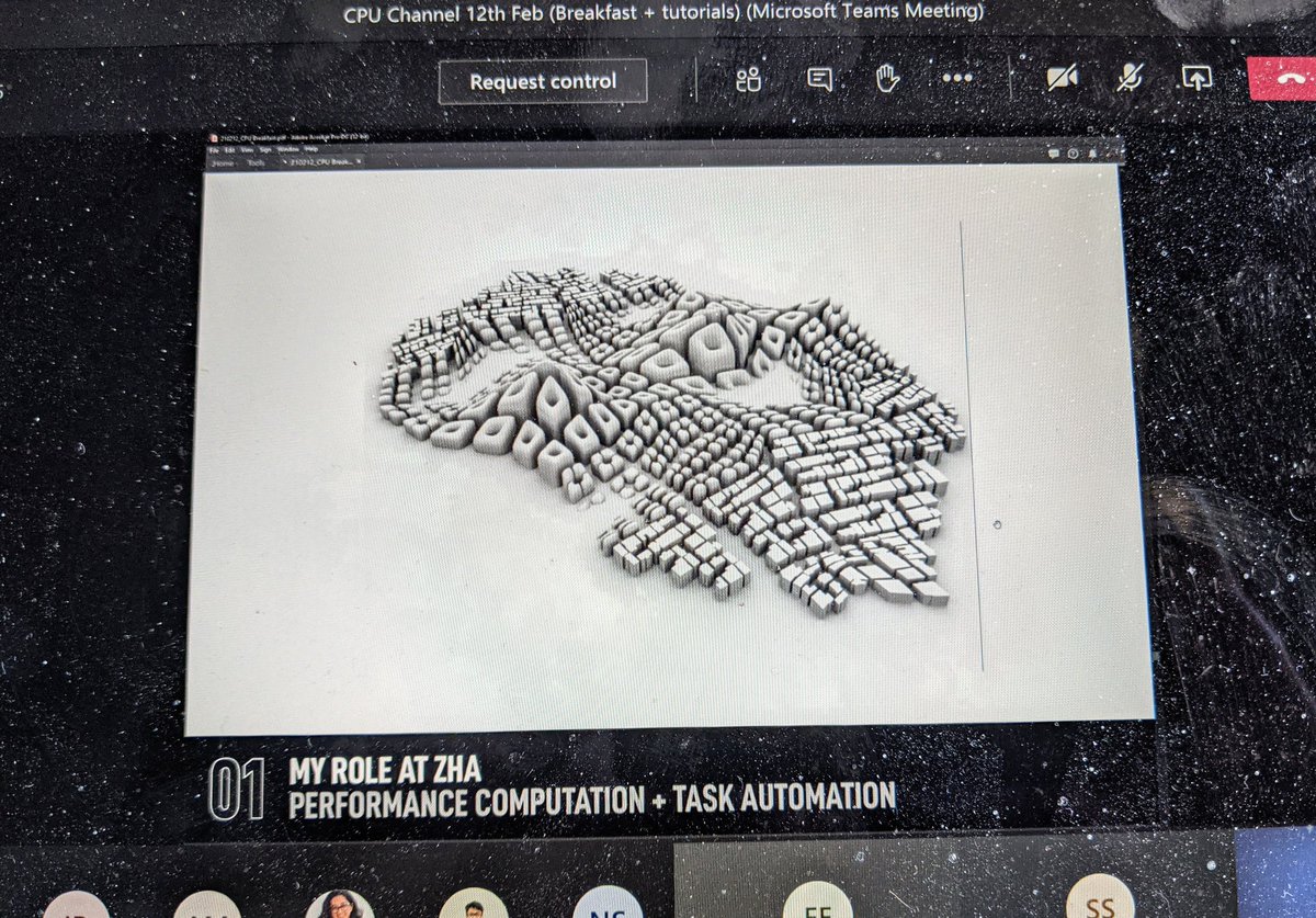 Great talk this morning at our <a href="/complexurbanism/">CPU</a> <a href="/CPU_Ai_atelier/">CPU:Ai</a> breakfast talks from our graduate <a href="/Mike_J_OReilly/">Mike O'Reilly</a> now <a href="/ZHA_News/">Zaha Hadid</a> on his experience since graduation <a href="/TheMSArch/">The MSA</a> <a href="/ManMetUni/">Manchester Metropolitan Uni</a> <a href="/OfficialUoM/">The University of Manchester</a> <a href="/alumniUoM/">University of Manchester Alumni</a> <a href="/ManMetAlumni/">Manchester Metropolitan Alumni and Supporters</a> <a href="/Head_MancArch/">Prof Kevin W Singh</a>