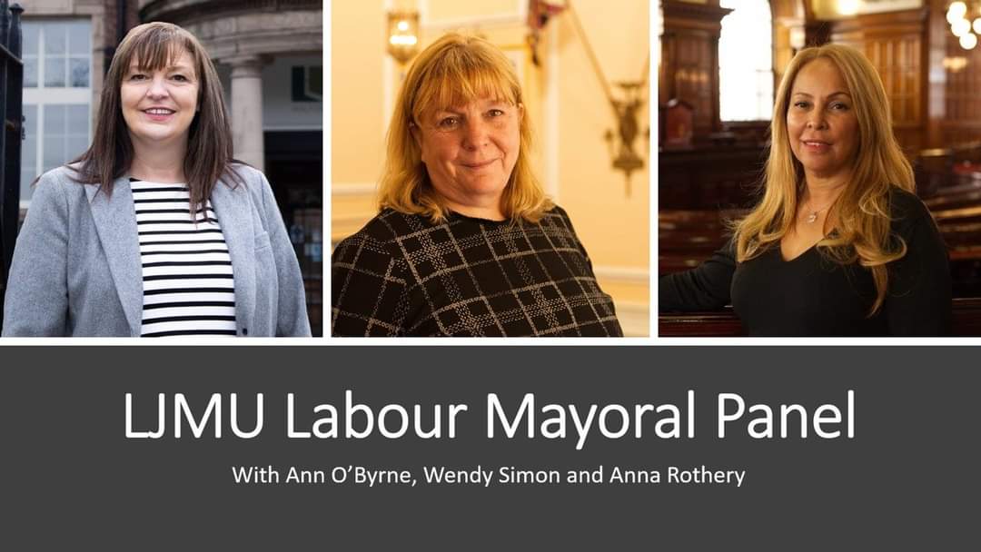 labour_ljmu's tweet photo. We are delighted that @ann_obyrne, @CllrWendySimon, and @CllrAnnaRothery have all agreed to join our Mayoral Panel on Thursday 18th February! 🌹

If you're an @LJMU, @LivUni, or @LiverpoolHopeUK student check our Facebook event below for details 👇🏻

https://t.co/C4BC8p1lro https://t.co/G0isB0Gp6Q