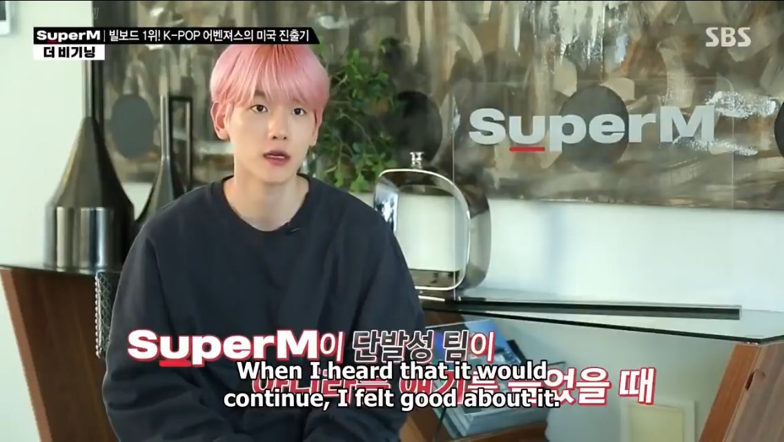 loeyxoxoexo's tweet photo. if i see exo-ls hating on superm again, i just wanna remind you that baekhyun said this about superm... https://t.co/RSVGV0p7Ze