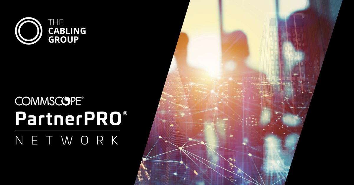 The Cabling Group are delighted to announce that we are now a CommScope Elite SYSTIMAX PartnerPro partner.

#CommScope #TechnologySolutions #InspiringSpaces #Workplace