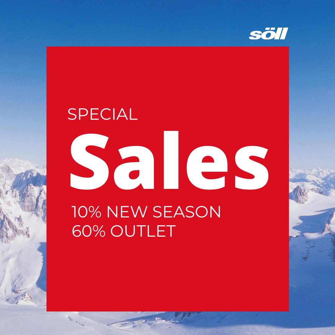⛷️ Recuerda! No dejes escapar la oportunidad y deslízate hasta nuestras de REBAJAS ESPECIALES: 10% en producto de temporada y 60% en Outlet!

#esquí #ski #nieve  #snow #skiing #sales #rebajas