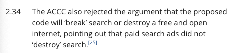 ozxilef's tweet photo. @AuSenate Oh dear. Senate committee admits it doesn't understand  difference between paying for being the recipient of a link and paying for providing a link 🙄🤡 Not a good look for committee members @ajamesbragg @jennymcallister @SenMcDonald @Senator_Patrick @sarahinthesen8 #AFairCode https://t.co/uRx3kjPzmm