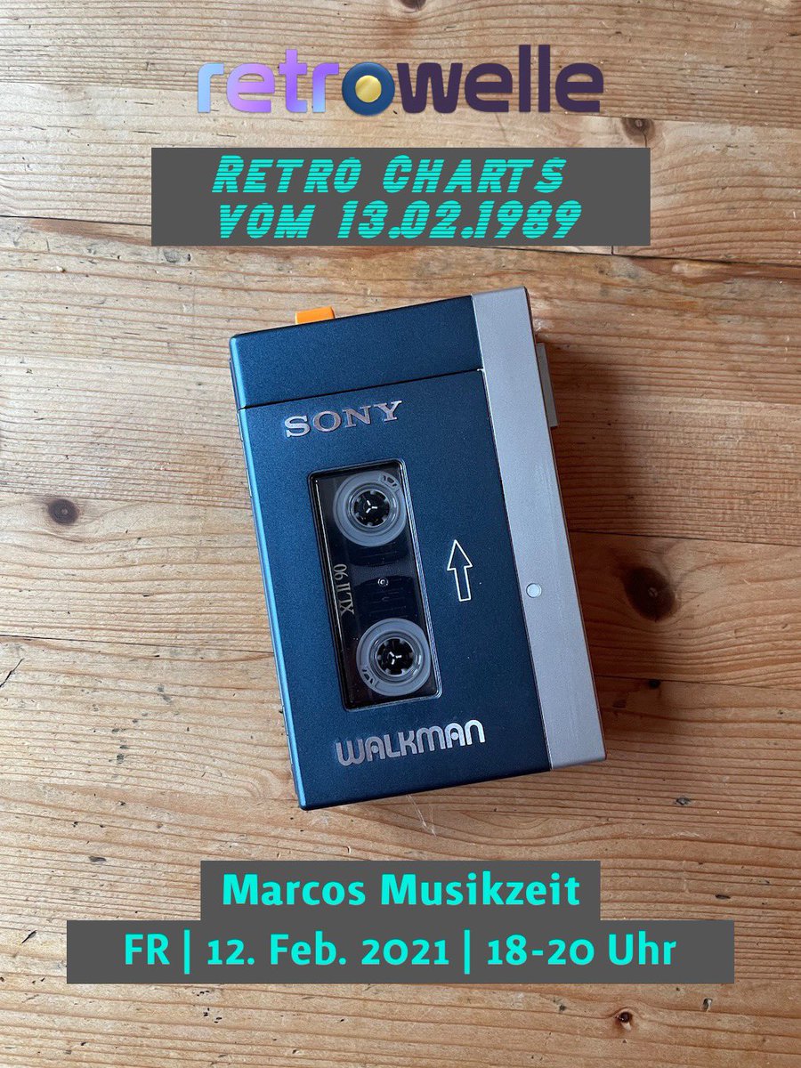 Mal was ganz anderes: ich mache heute Abend zwei Stunden Radio und spiele die Charts, als ich gerade 10 Jahre alt wurde (Februar 1989). 
Falls jemand zuhören will, heute ab 18 Uhr bei der retrowelle.com