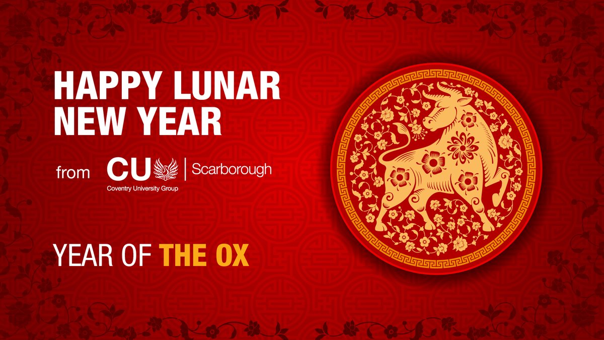 Happy Lunar New Year - it’s the Year of the Ox. What was the animal when you were born?

CU Scarborough first started in the Year of the Goat!
#LunarNewYear #ChineseNewYear #YearOfTheOx