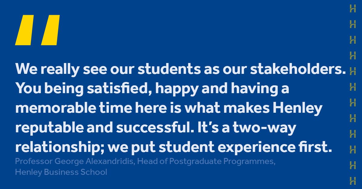 HenleyBSchool's tweet photo. Today we are hosting our Masters Virtual Open Day, our Head of Postgraduate Programmes Professor @alexandridis_g opens today's session. #MScVisitDay #StudyAtHenley https://t.co/3UEGv1Uvf8