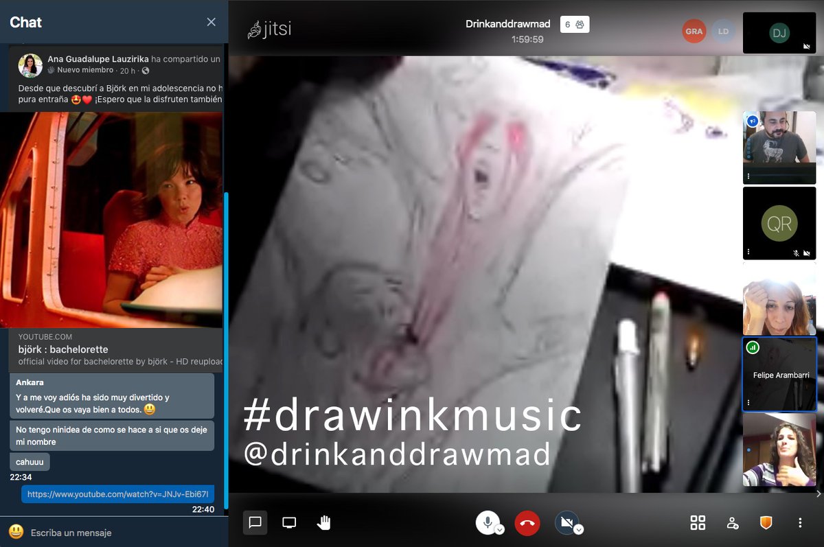 DrinkAndDrawMAD's tweet photo. Instantes del #drawinkmusic del jueves 11 de febrero
+info en https://t.co/lEBmzDU3oY https://t.co/PESQ4iJt3d