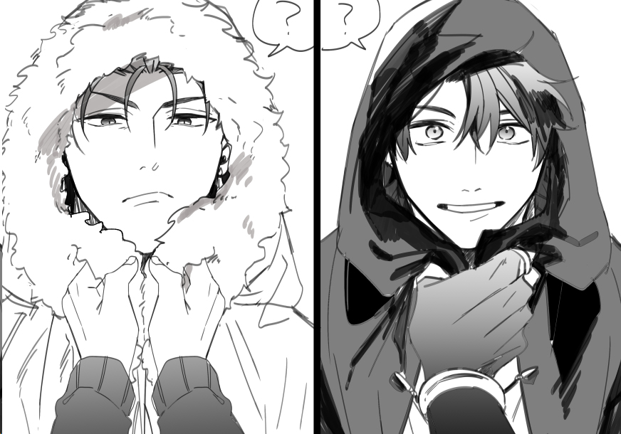 キャスぐだ♂してる2人を載せるね… 
