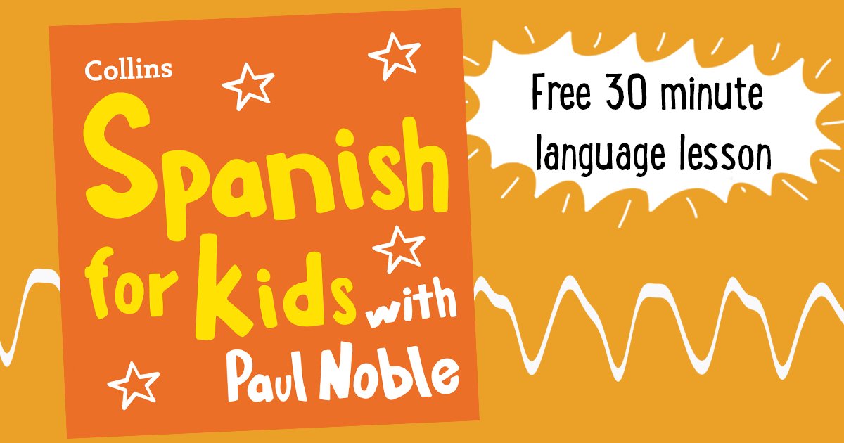 Collins4Parents's tweet photo. Introduce your child to a new language #athome with Paul Noble.

Access #free 30 minutes lessons in French, Spanish or Mandarin Chinese: https://t.co/TdQl5oMUzO

#CollinsAtHome #LanguageLearning https://t.co/TxI06r4J7l