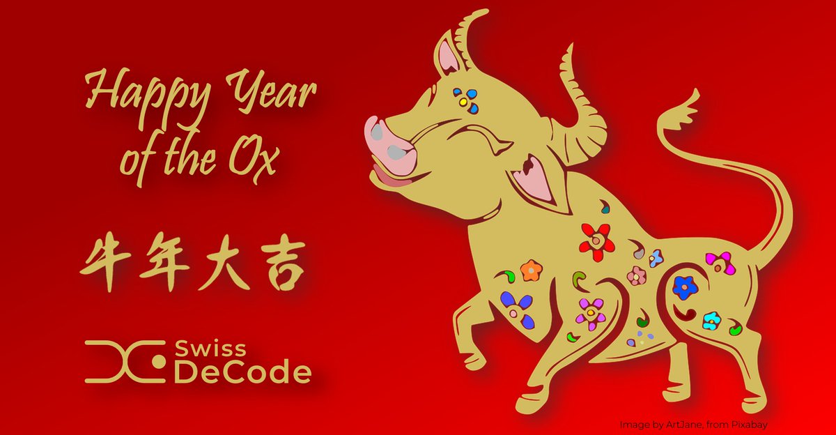 SwissDeCode's tweet photo. Happy Chinese New Year! 新年快乐！

This is the year of the Ox, or as we like to call it, the year of the A2 Ox. 🤓

#ChineseNewYear2021 #YearoftheOx #A2Milk #A2Cow https://t.co/j8bz7vj0kE