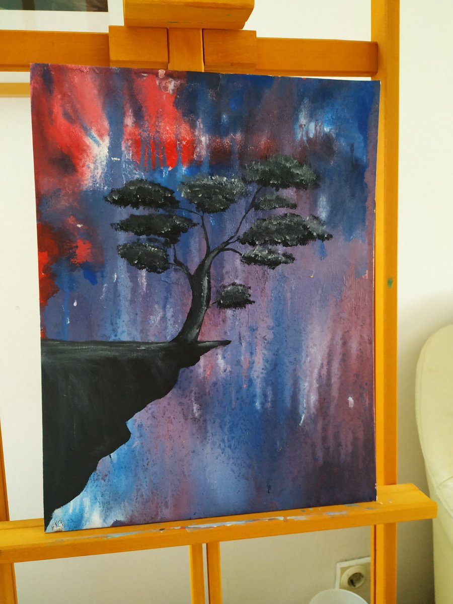 "Light beyond the darkness"
Платно 30Х40
Цена во порака.