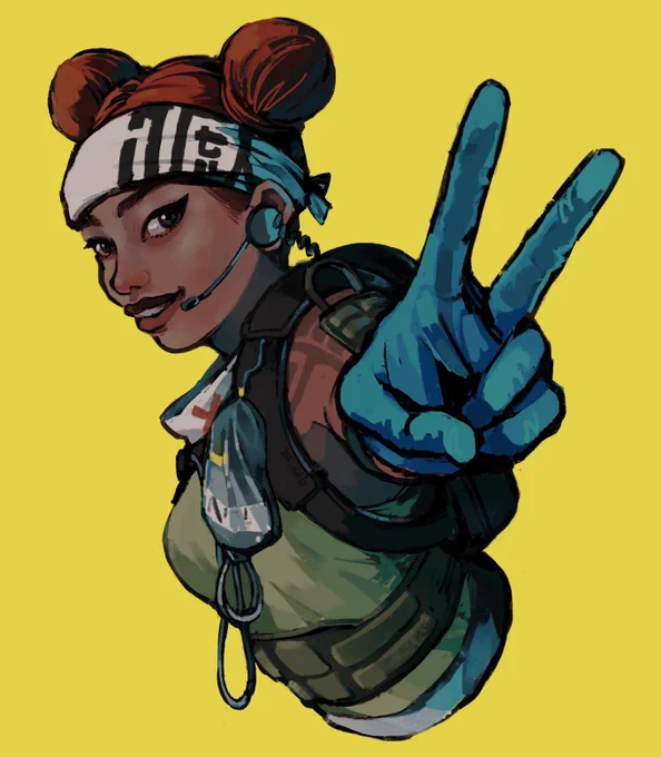 アジャイ〜〜✌️
#ApexLegends 