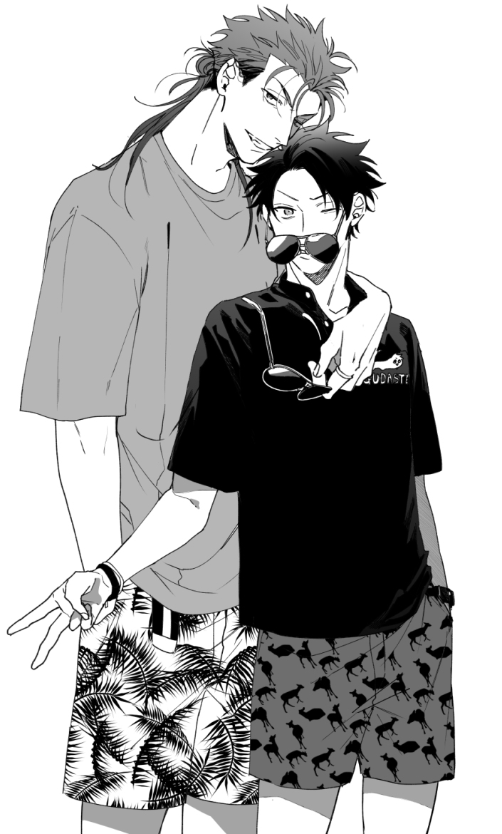 キャスぐだ♂してる2人を載せるね… 