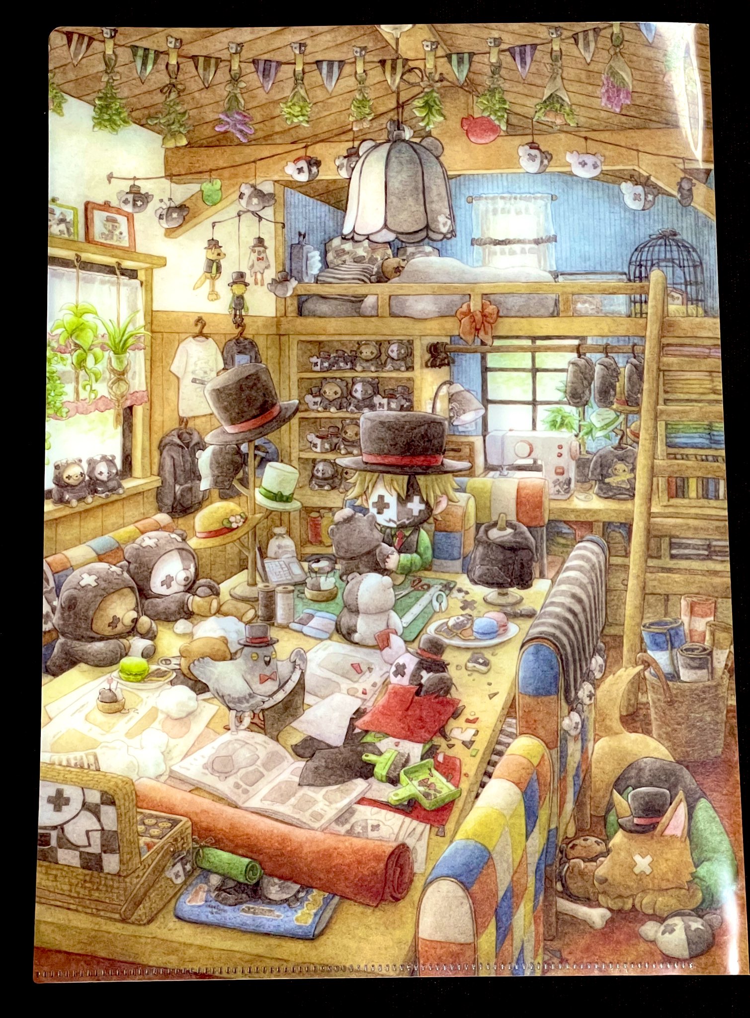 レトルト そしてこちらがトートバッグとクリアファイルです 俺が大好きなイラストレーターさんに描いて頂きました 小物も背景も全部可愛い というか凄すぎない トートバッグは中にポケットもある結構大きめのやつです T Co