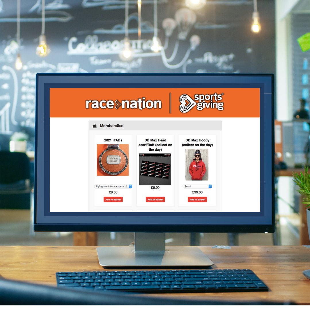 #FeatureFriday 🤓

Make the most of our platform and increase the money you make by selling your own merchandise throughout registration, with an independent store front for your website too!

📩Drop us an email at support@race-nation.com to find out more!

#merchandise #events