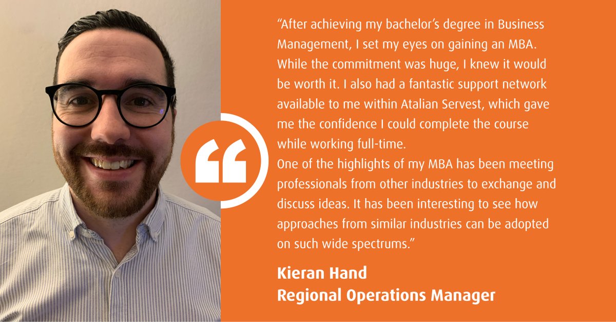 AtalianServest (@atalianservest) on Twitter photo As #NationalApprenticeshipWeek draws to an end, we asked <a href="/KServest/">Kieran Hand</a>, Regional Operations Manager, about his experience studying towards the Senior Leaders L7 Master's Degree Apprenticeship. As #NationalApprenticeshipWeek draws to an end, we asked <a href="/KServest/">Kieran Hand</a>, Regional Operations Manager, about his experience studying towards the Senior Leaders L7 Master's Degree Apprenticeship.