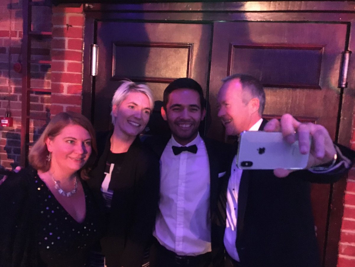 As a proud <a href="/UniOfSurrey/">University of Surrey</a> startup, we couldn't agree more! Here's a throwback to <a href="/The_IoD/">IoD</a> Director of the Year Awards 2019 with our MD <a href="/geoffpknott/">Geoff Knott</a> 😀

We're also launching our Kickstarter next week, 18th Feb! 👉 Sign up! hopbar.co.uk