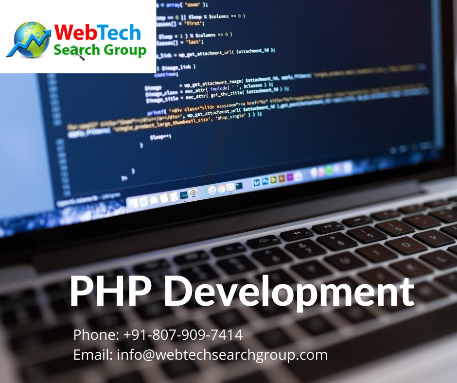 webtechsgroup's tweet photo. Webtech search group offers extensive expertise in #PHP app development services working on complex web development processes and building robust PHP #websites.
Any Query then now so visit the website!! https://t.co/u5XCSrbvC6 https://t.co/e7a2ATLRP1