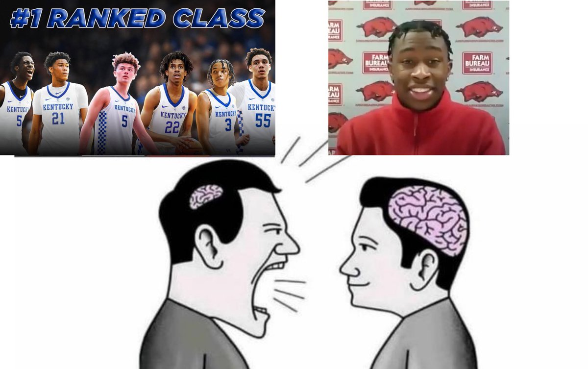 jmansplanet's tweet photo. Last Kentucky meme of the week : )
Happy Friday everyone 🐗🏀
#DevoDavis #WPS https://t.co/nAlUWrVJkO