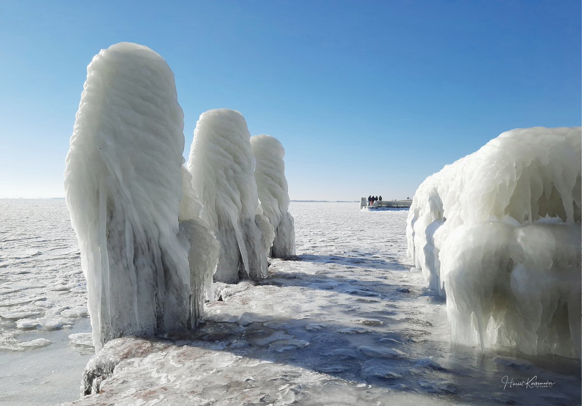 Kokend water bevriest sneller dan koud water. Is dat waar? Lees alles over het Mpemba-effect in de blog:  buienradar.nl/nederland/weer…

Foto: Hariet Korvemaker (Kornwerderzand)