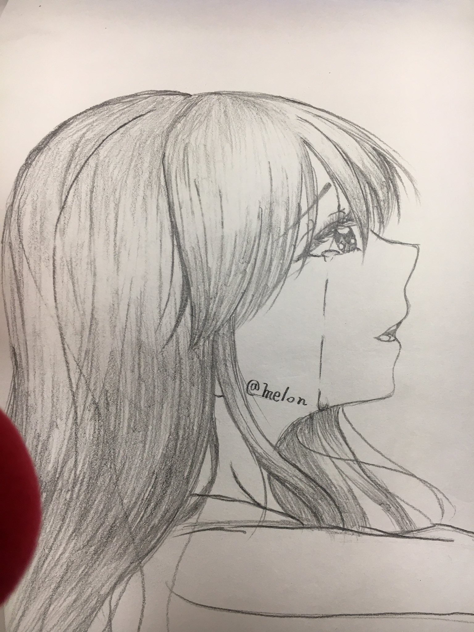 唯 もう1つ目の落書き どうだろう 落書き 女性イラスト 泣き顔 横顔イラスト イラスト T Co Wvtdmzwgra Twitter