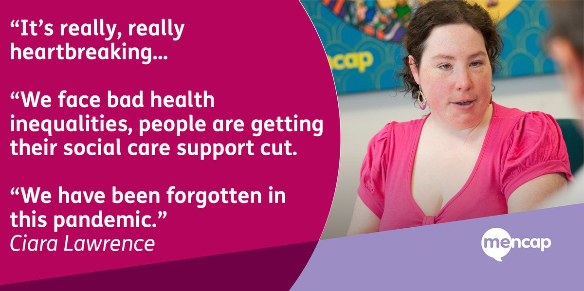 Hear @ciarale01 on <a href="/BBCRadio4/">BBC Radio 4</a> 📻 talk about how people with disabilities often feel they're at the bottom of the pile for healthcare.

<a href="/ONS/">Office for National Statistics (ONS)</a> figures show 60% of people who died through #COVID19 in England last year had a disability. 😔

⏩ Skip to 22:32: bbc.co.uk/sounds/play/m0… 👈