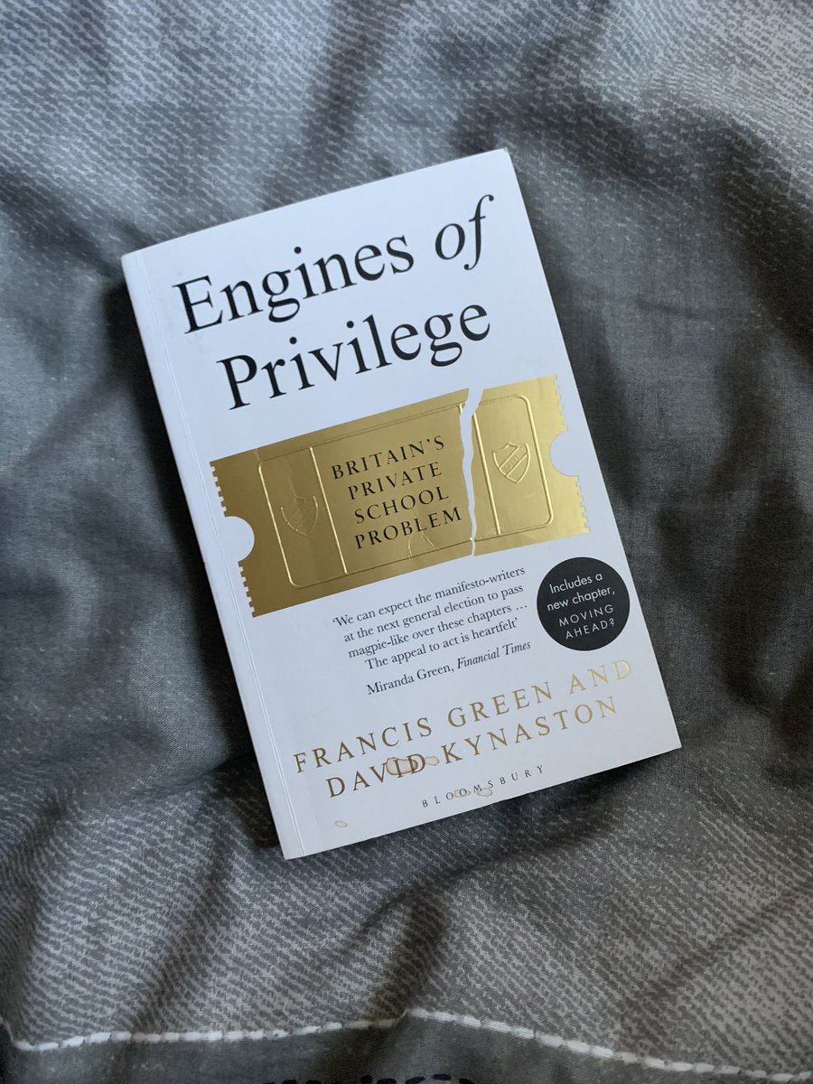 engines of privilege by francis green and david kynaston rlly interesting read altho took me a while cos i kept getting angry at this country & having to stop haha, would recommend