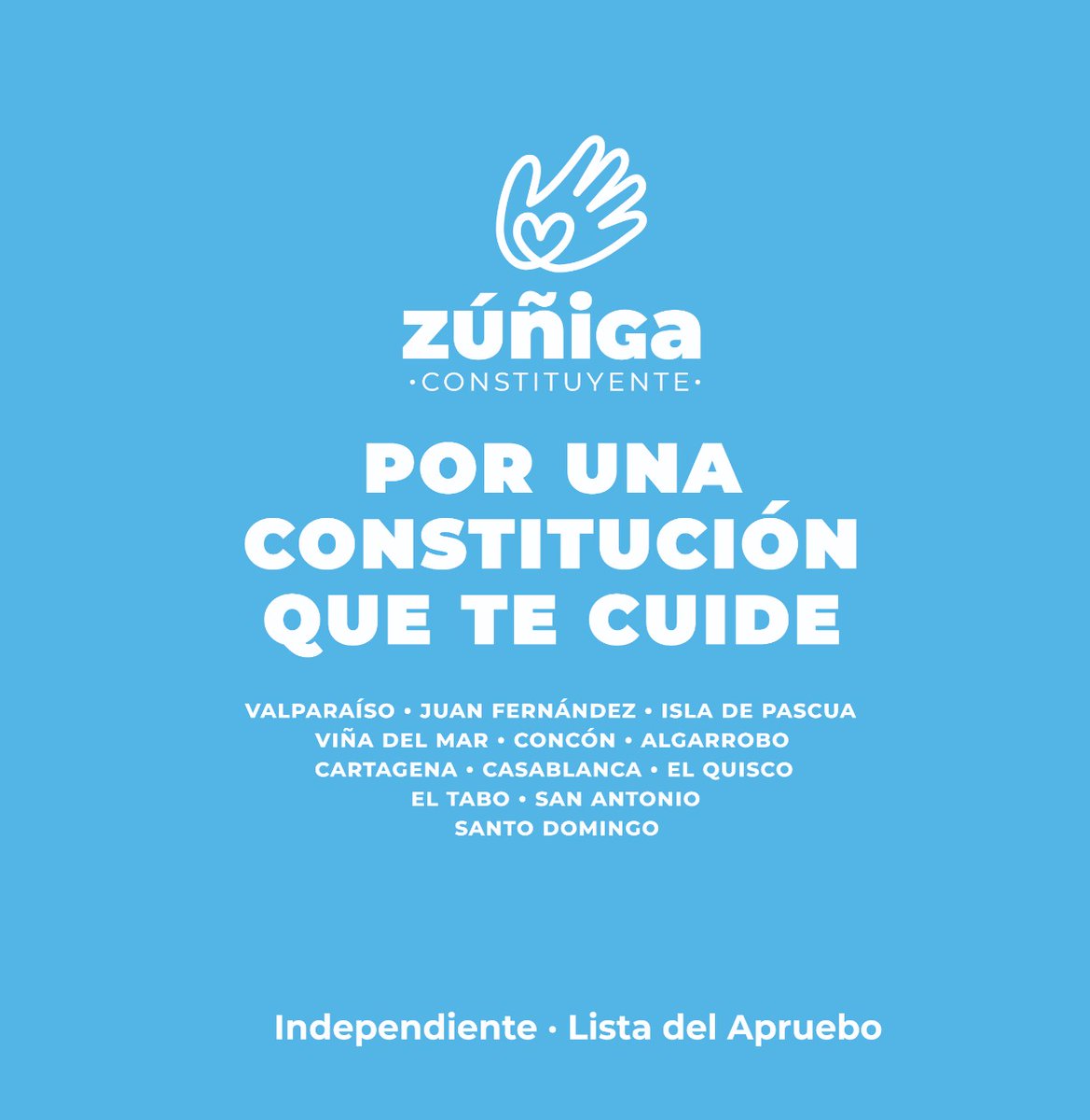 Mi compromiso es trabajar para que una #nuevaconstitución reconozca el derecho incondicional a un #ingresobásicouniversal.

Con tu apoyo, podemos comprometer al Estado a garantizar que todas las personas reciban recursos mínimos para una existencia digna.

#D7 #ListaDelApruebo