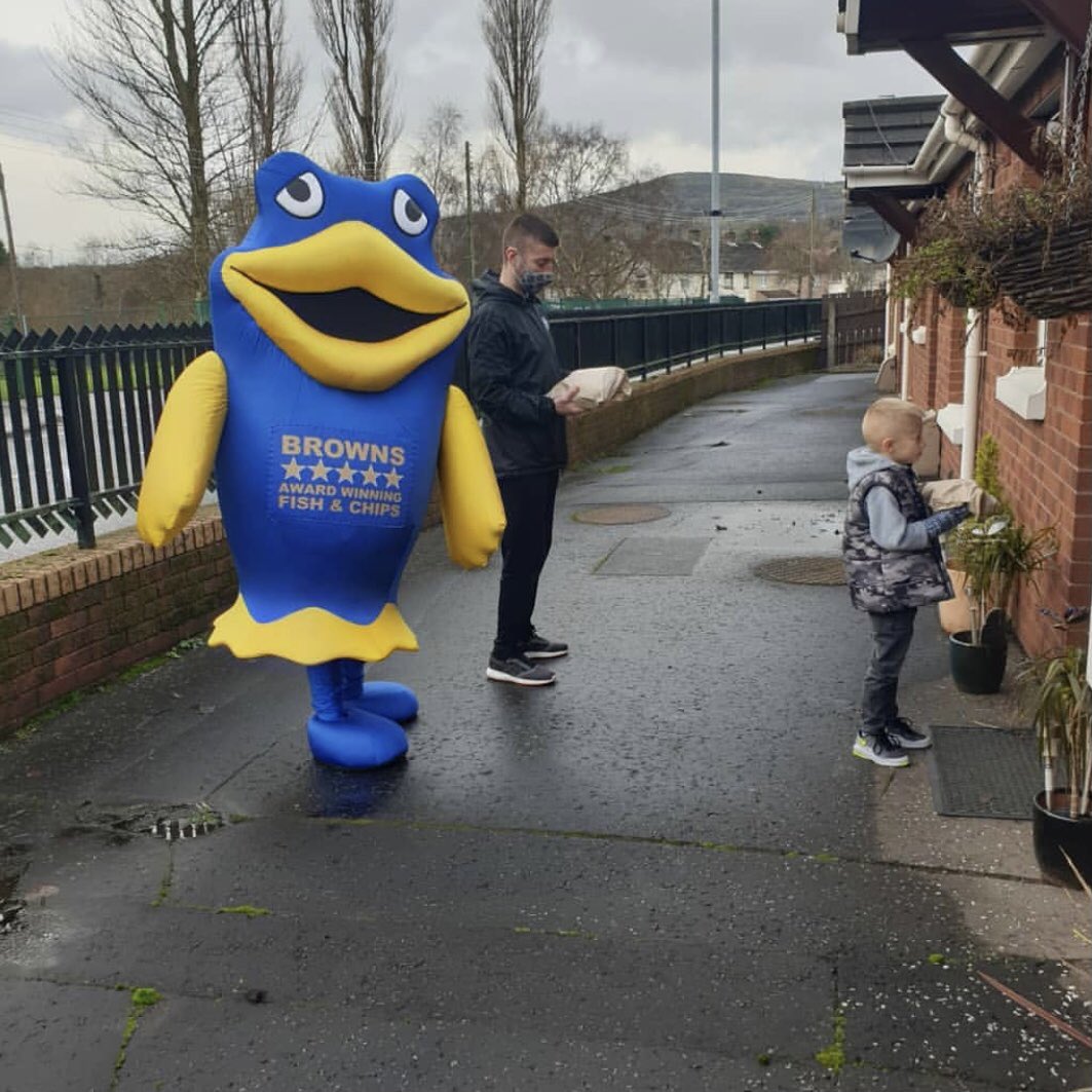 Something fishy about this mascot! Created for Browns Fish and Chip Shop #mascot #costume #cosplay #madebyjellyhead