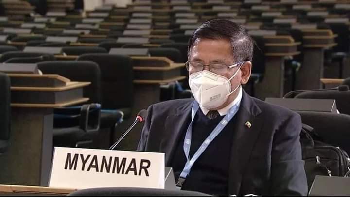 He didn't mention human rights violations , oppression of free speech. He didn't mention police raiding and breaking into people's homes. He also didn't mention brutal crackdown of peaceful protests. Therefore, he is not representative of Myanmar people.
#WhatIsHappeningInMyanmar