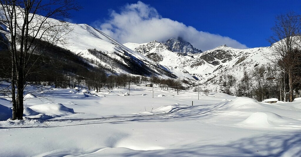 ParcoMonviso's tweet photo. Il #monviso si nasconde dietro una nuvola in una giornata ventosa di inizio febbraio.
L'immagine è stata scattata presso le Meire Bigorie, nel comune di #Oncino in alta #vallepo, dal nosto guardiaparco Fabio Santo.

#parcodelmonviso #terresmonviso #monvi… https://t.co/zqWEbx4hgv https://t.co/SBAWrL6Qut