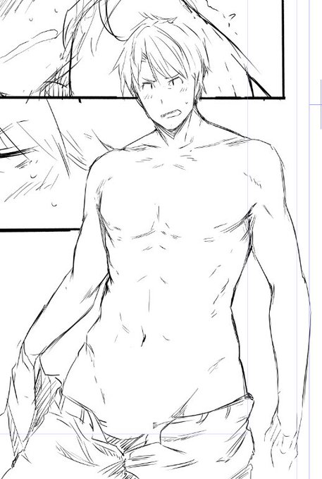 次回作のネームやってやす
太りすぎず、痩せすぎず、マッチョでもなく華奢でもない、ちょうどいい身体を描くのって激ムズですごい神経つかいやす
背中とかさらに難しいんだろうな… 