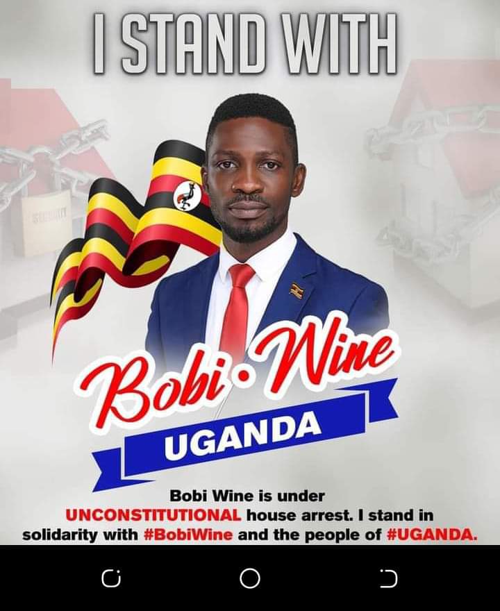 Happy birthday Mr president, BOBI WINE ,may jahbless  you 