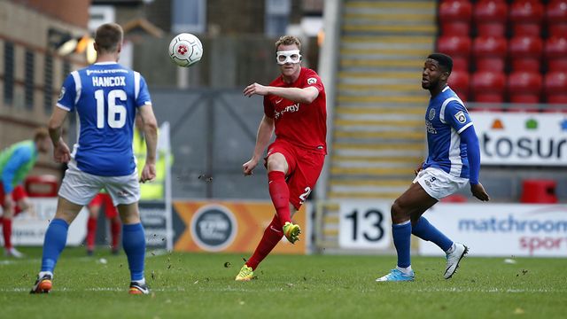 Mark Ellis (2017/18, Games - 7)Imitated Zorro for his own sake. Solely responsible for once making half of the fans in attendance leave in disgust 10 minutes early because of a criminally bad backpass vs Gateshead.