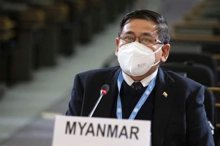 ErisChan8's tweet photo. This person doesn't represent Myanmar citizens.He is just a state rebel under the millitary dictator.This person only tells the wrong facts about the current situation in Myanmar and makes things different from the truth.He is totally lying.
#SaveMyanmar
#HearTheVoiceOfMyanmar https://t.co/PV7cCqUrWJ
