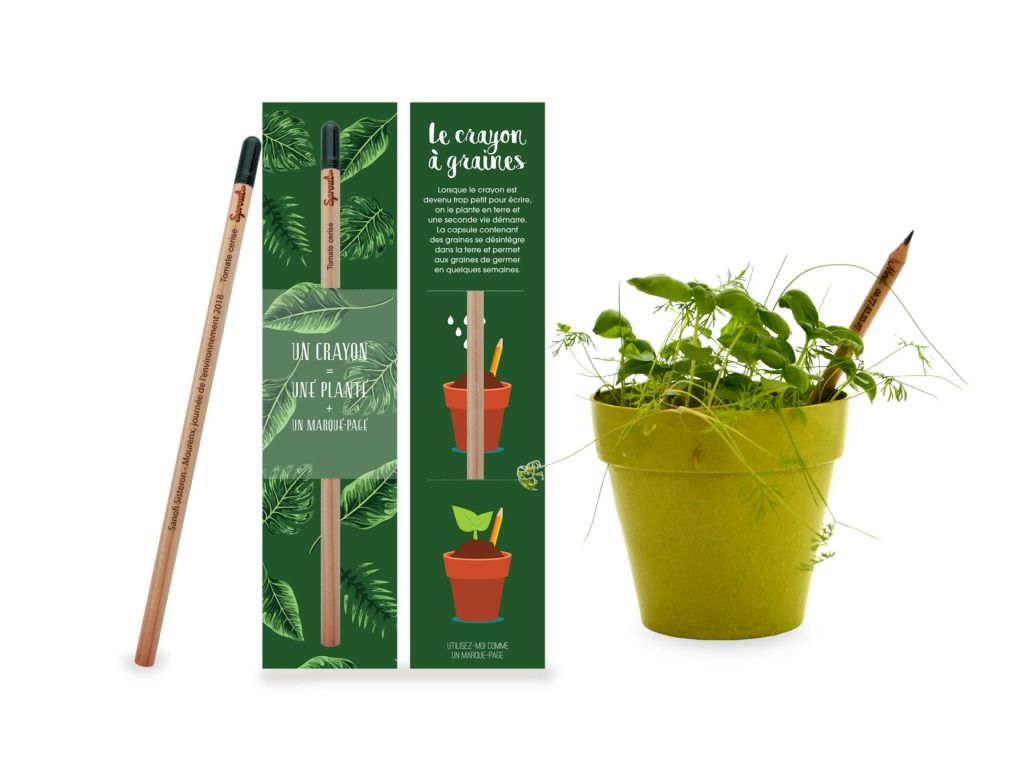 cadolya's tweet photo. Et si un simple crayon à papier pouvait agir en faveur de l’environnement et mettre en avant une communication responsable ?🍃 Un crayon à graines qu'il suffit de planter après usage pour voir germer une plante.
#cadeauxecoresponsables #crayongraines #communicationresponsable https://t.co/t23nfZ864W