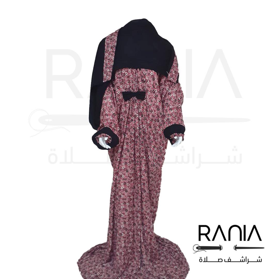 شرشف صلاة قطن بارد، موديل الفيونكة 🎀