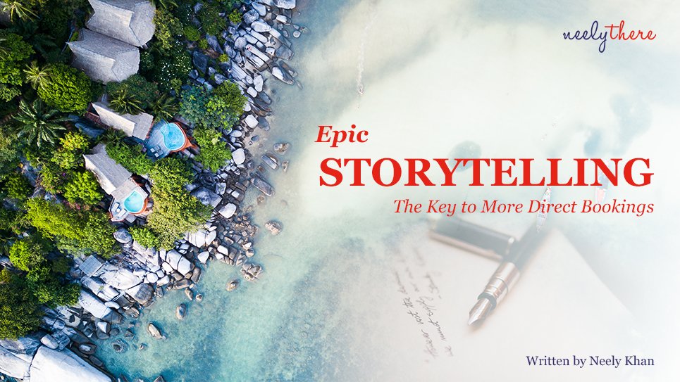 BookDirectShow's tweet photo. EPIC STORYTELLING: THE KEY TO MORE DIRECT BOOKINGS.
An epic article by leading hospitality storyteller @NeelyThereUK 
https://t.co/MTzxvW1mwM
#bookdirect https://t.co/68mPo9WYII