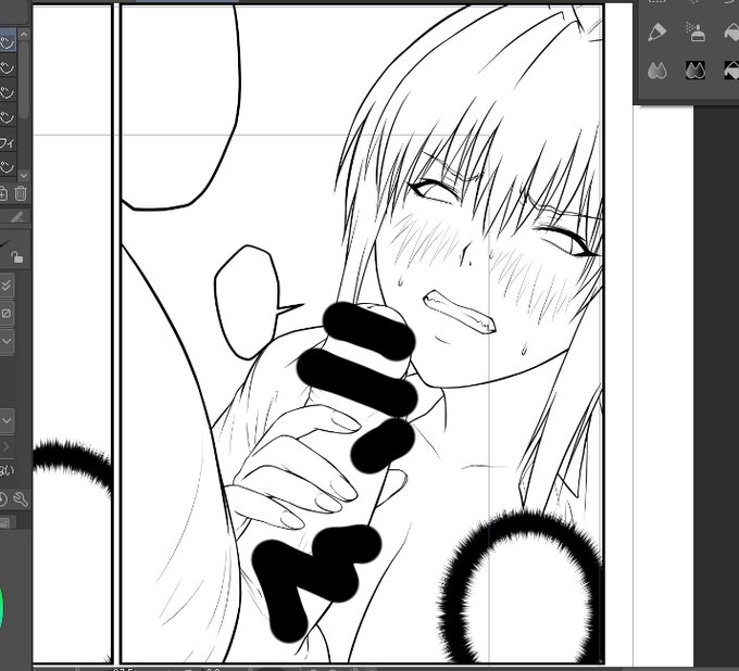 手が上手く描けた気がするんだ 