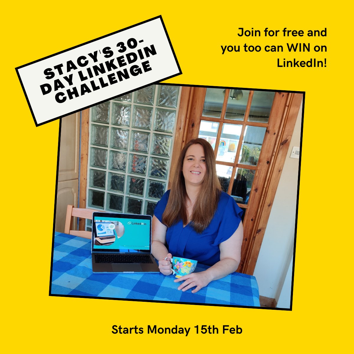 I'm starting my next challenge on Monday and there's still time if you want to join in. 

Completely 𝗙𝗥𝗘𝗘 - all you have to do is sign up and then take action every day.

Ready to 𝗪𝗜𝗡 on 𝗟𝗜𝗡𝗞𝗘𝗗𝗜𝗡?

Contact me to find out how!

Connect/Message me on LinkedIn and I'l